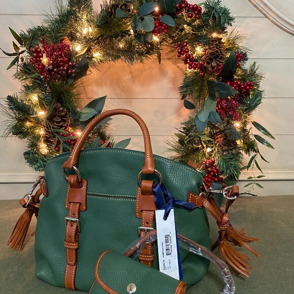 Dooney & Bourke Pebble Grain Domed Sachel - Picture 2 of 7